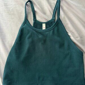 Women's Teal Halter Top